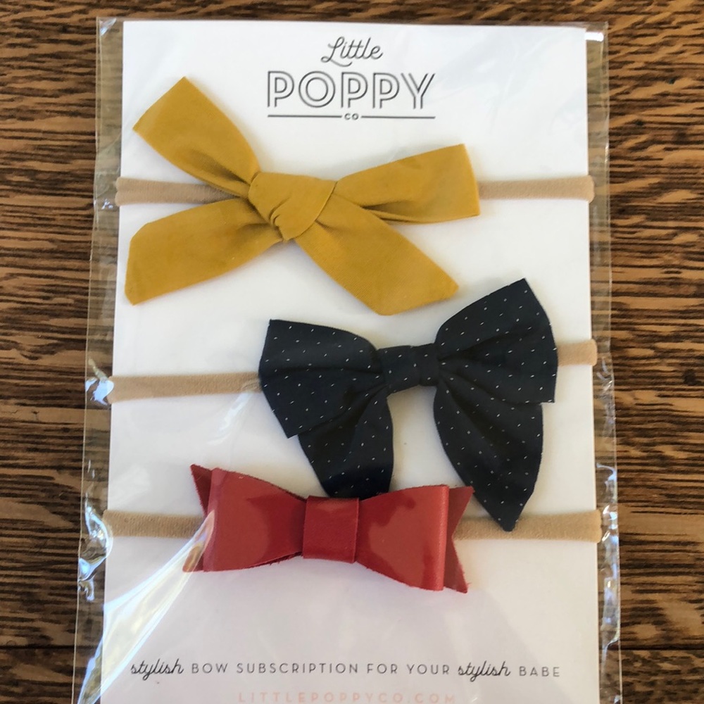Little Poppy Co bows